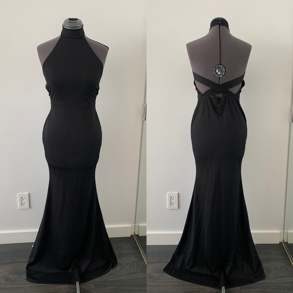Pretty Little Thing Black Gown